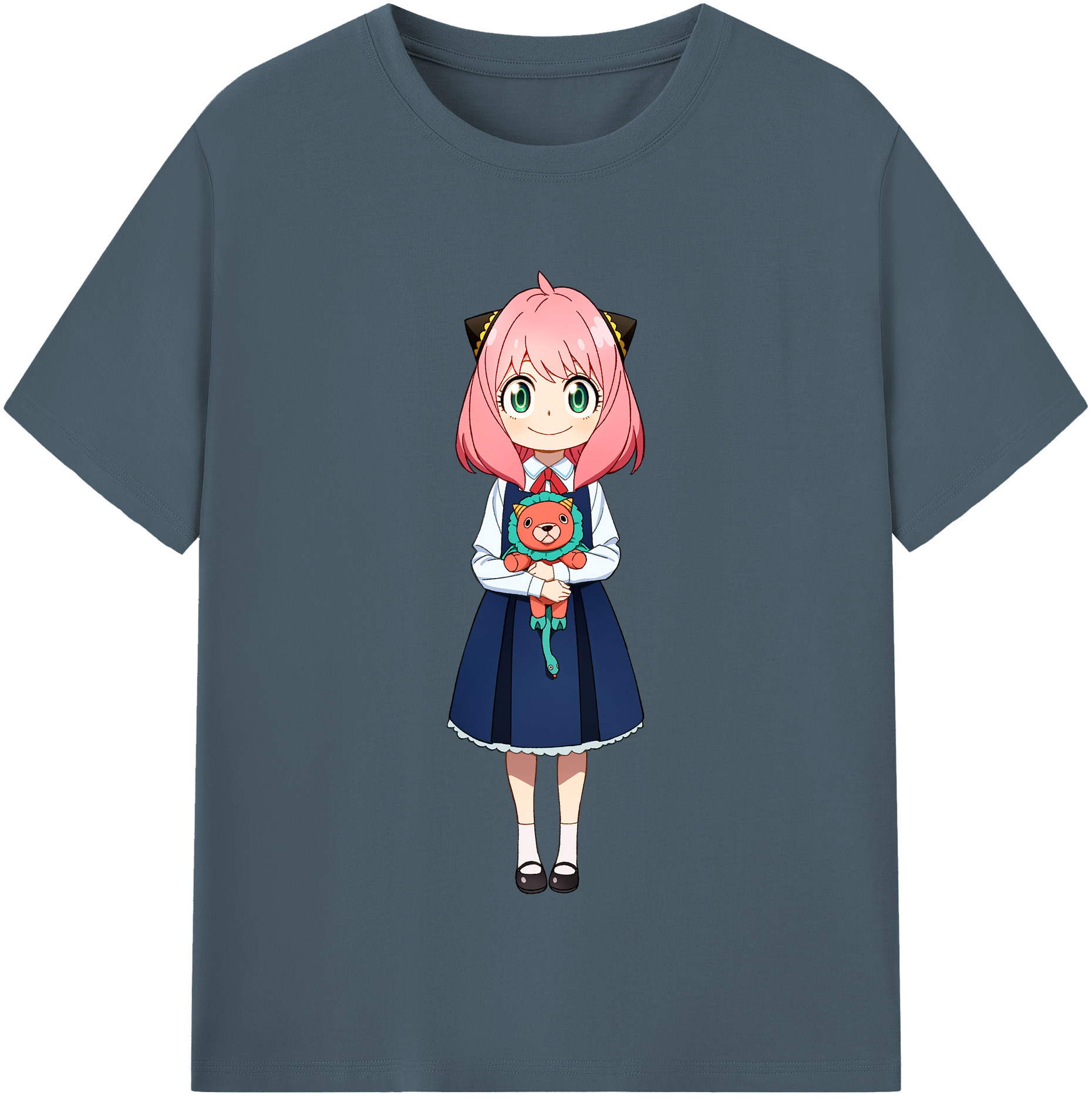 （画像用） SPY×FAMILY间谍家家酒 綿100％半袖Tシャツ（フロントプリント）